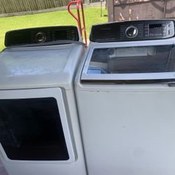 Samsung Washer And Dryer Set 