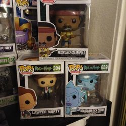 Rick And Morty Funko Pops