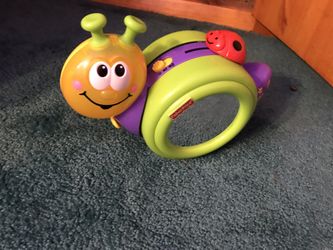 Baby snail mirror toy