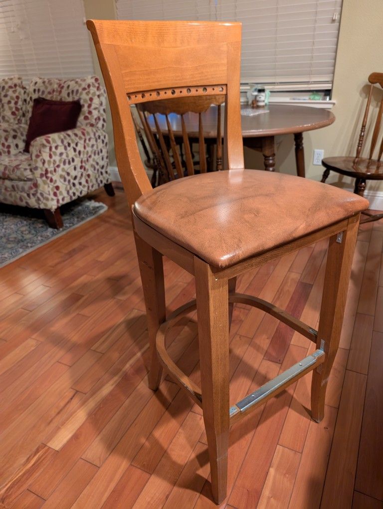 Three Cushioned Barstools (Price For All 3)