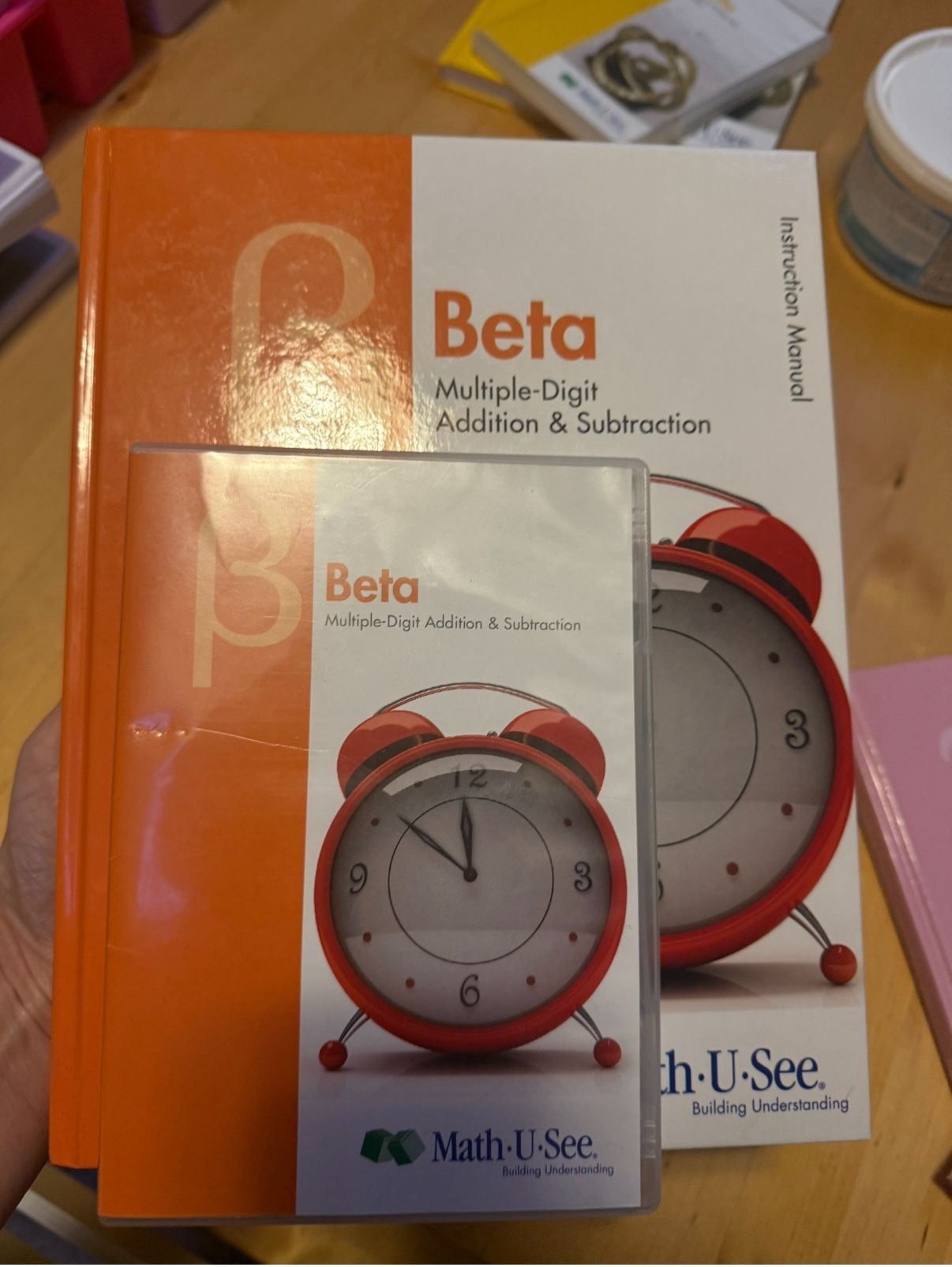 Math U See - Beta Instruction Manual + DVD