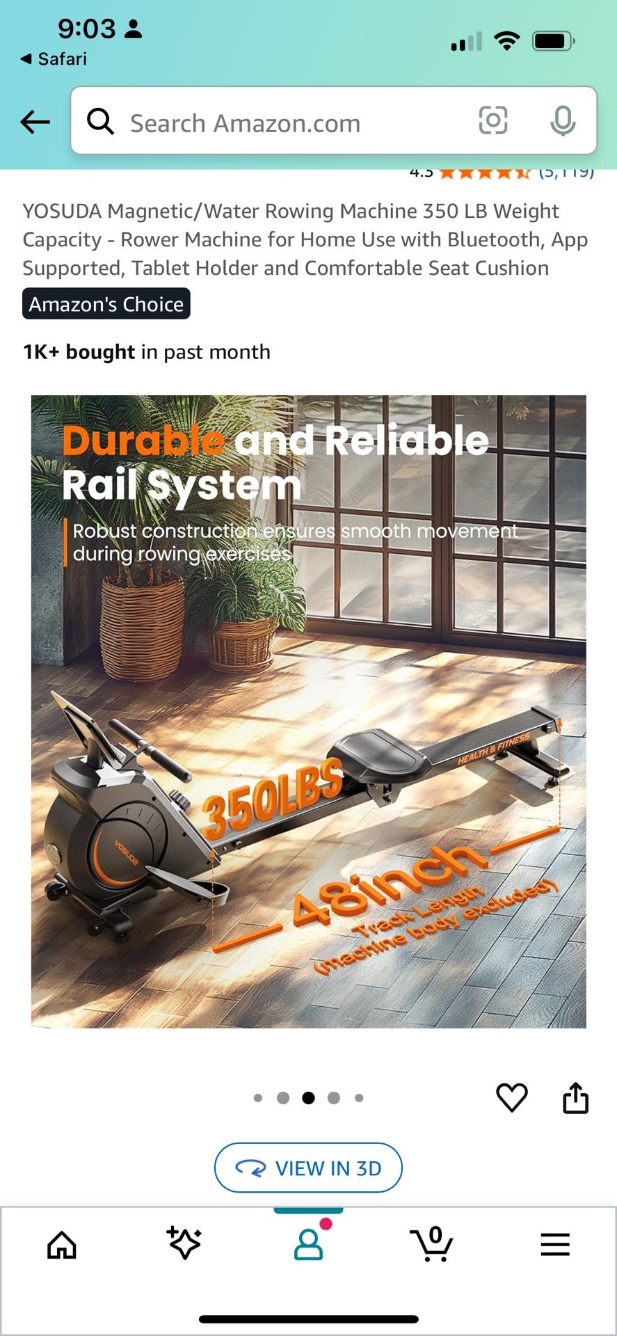 Yosuda Magnetic Rower