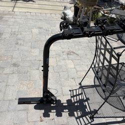 Heavy duty mountain bike road bike rack