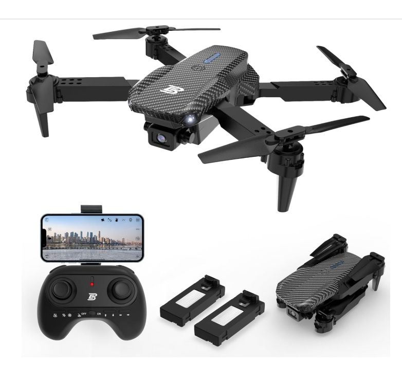 New Drone with Camera - 1080P Foldable FPV Remote Control