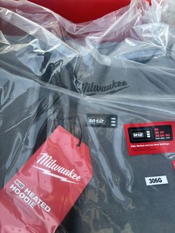 Milwaukee Heated Hoodie-12V Tool Only Size 2X