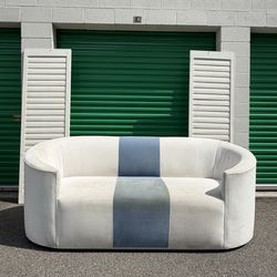 White Couch As-Is