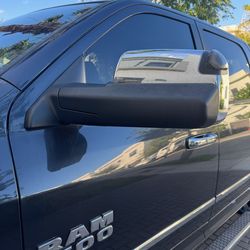 Smoked Power Heated Tow Mirrors Compatible with 2009-2018 Dodge Ram 1500, 2010-2018 2(contact info removed), 2019-