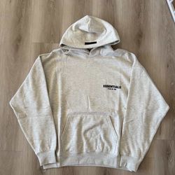 Brand New Light Oatmeal Essentials Hoodie Sizes XS - XL