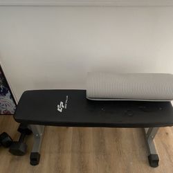 GP Bench With Dumbbells/floor Mat 