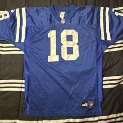 Indianapolis Colts Jersey Mens 52 NFL Peyton Manning Puma 