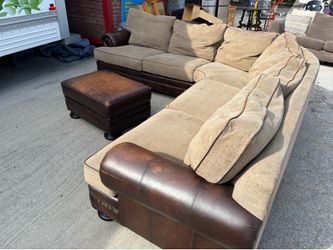 Brown Sectional! Delivery Available!