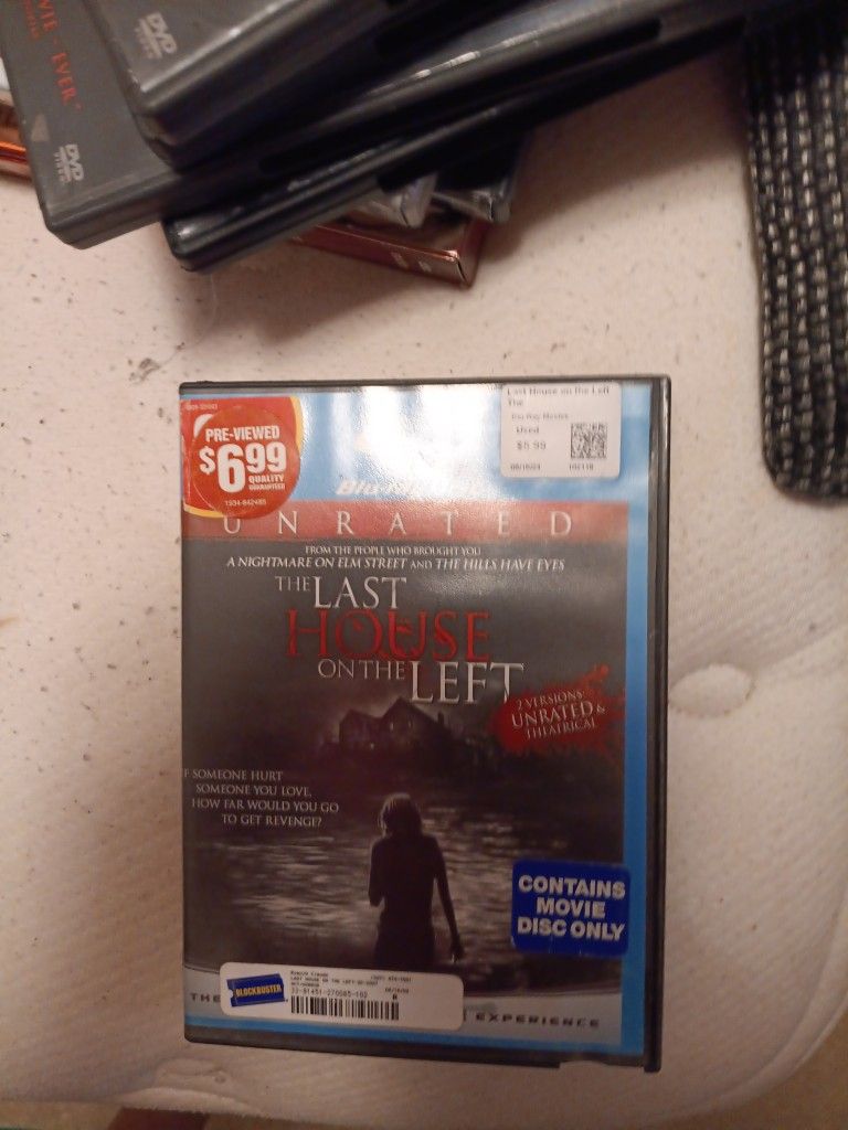 Last House On The Left (Unrated Bluray)