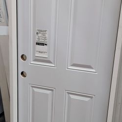 30x80 Exterior Door Steel, Right Hand Available Now 