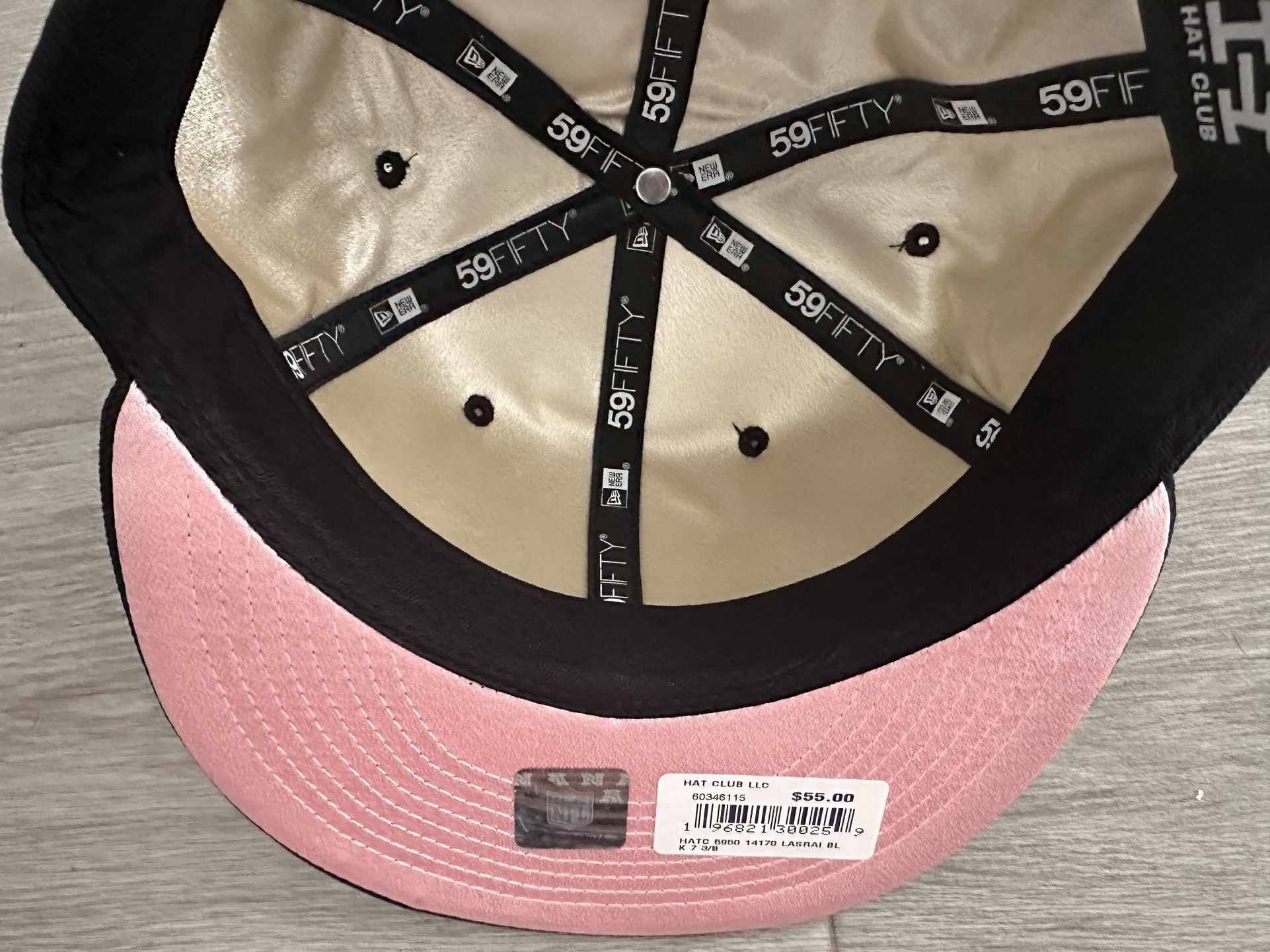 Las Vegas Raiders Hat Club New Era 59FIFTY Cookies Cream 60th