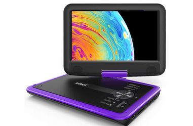 11.5" Portable DVD Player for Kids and Car, 9.5" Eye-Protective Screen with 5 Hours Rechargeable Battery