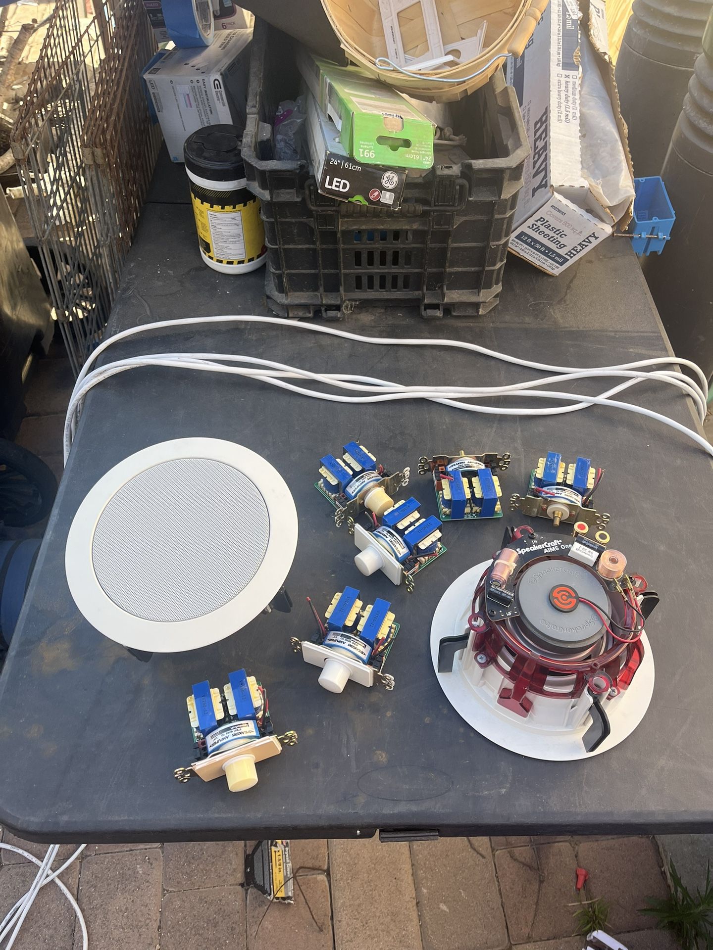 speakers for roof or wall