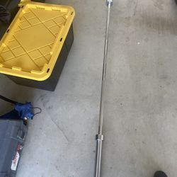 Olympic Bar With Clips