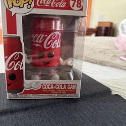 Funko Pop! Coca-Cola Can #78 vinyl figure from the Ad Icons collection. 
