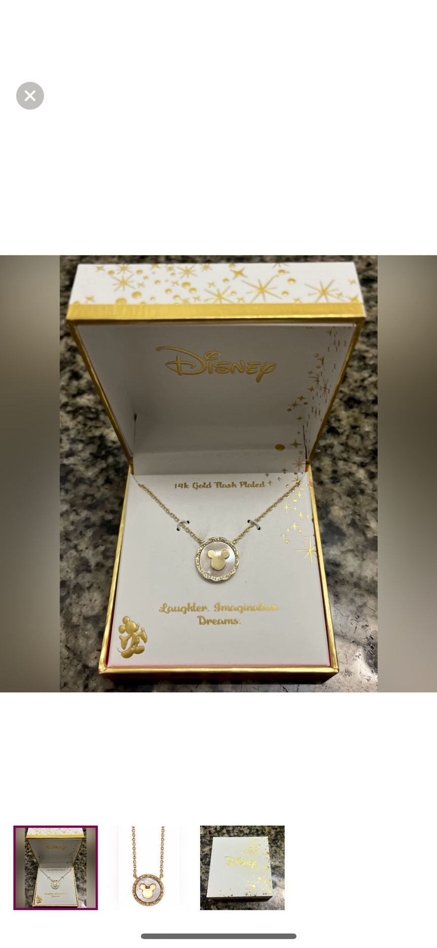 Disney necklace