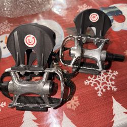 Aluminum Alloy Fitness Bike Pedals for Exercise Bikes