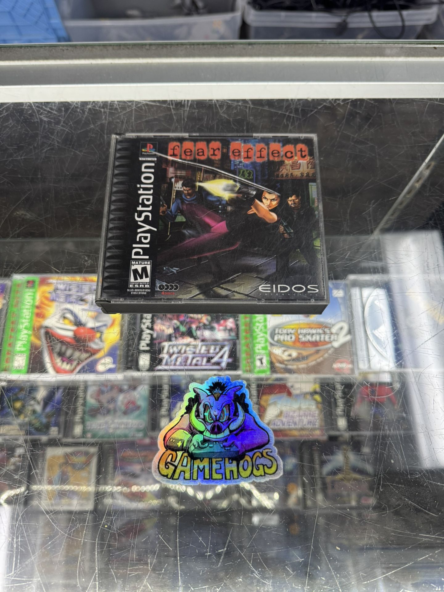 Fear Effect Ps1 $45 Gamehogs 11am-7pm