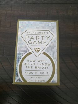 C.R. Gibson bachelorette party card game