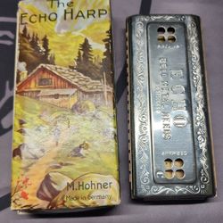 M. Hohner Echo Harp 55/64 M 2 C/G Harmonica 