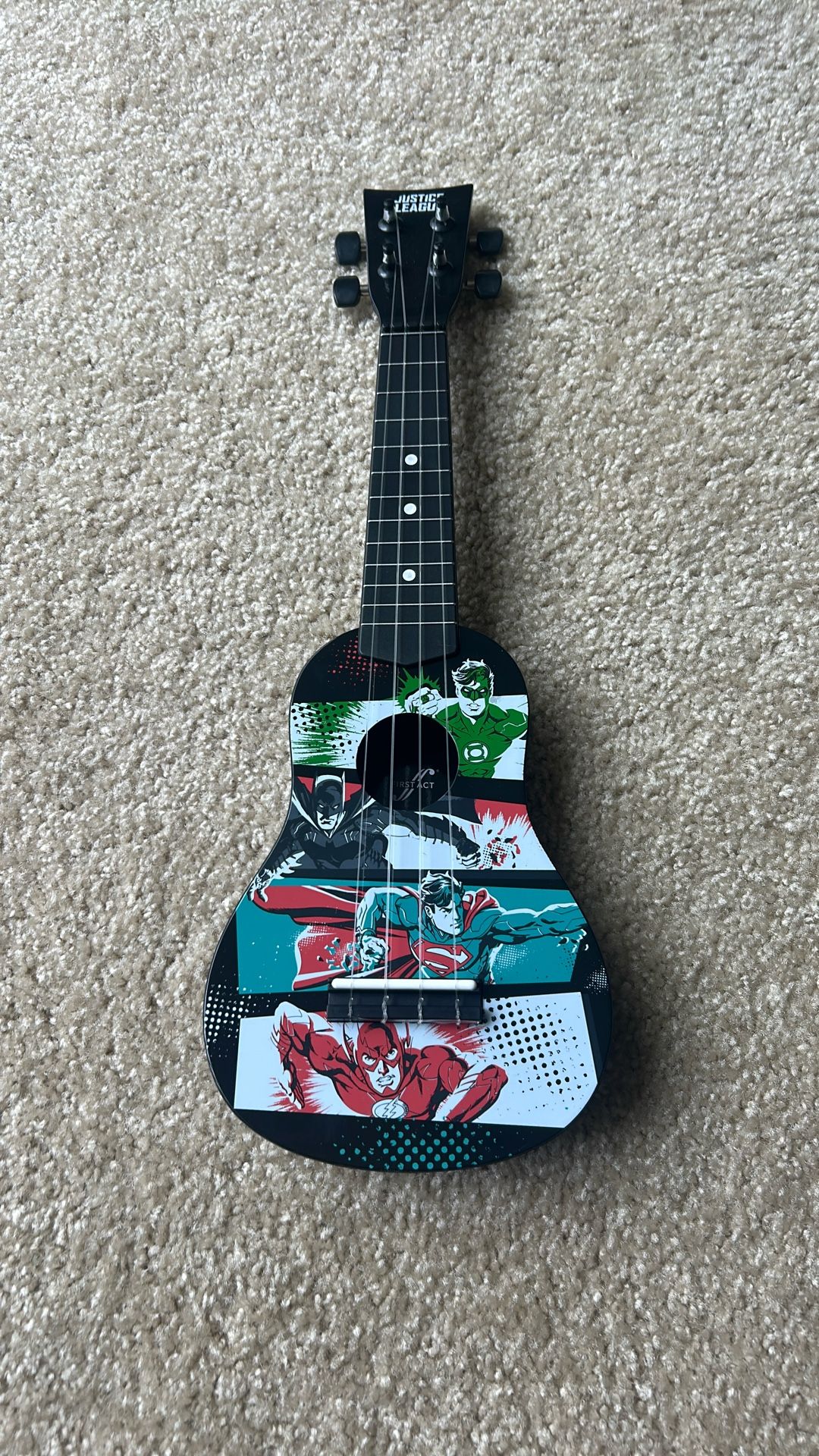 Justice League Soprano Ukulele – Perfect for Young Heroes