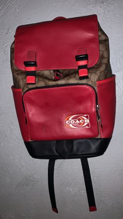 Large coach track backpack