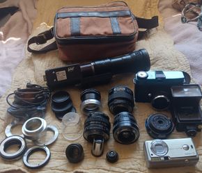 CAMERAS, LENSES & MORE all For $75