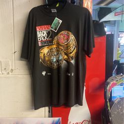 1992 Chicago Bulls Championship Ring Tshirt 