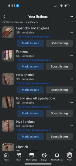Makeup most new