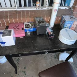 Nine  Useful Items Available For Sale Purchased From A Storage Unit