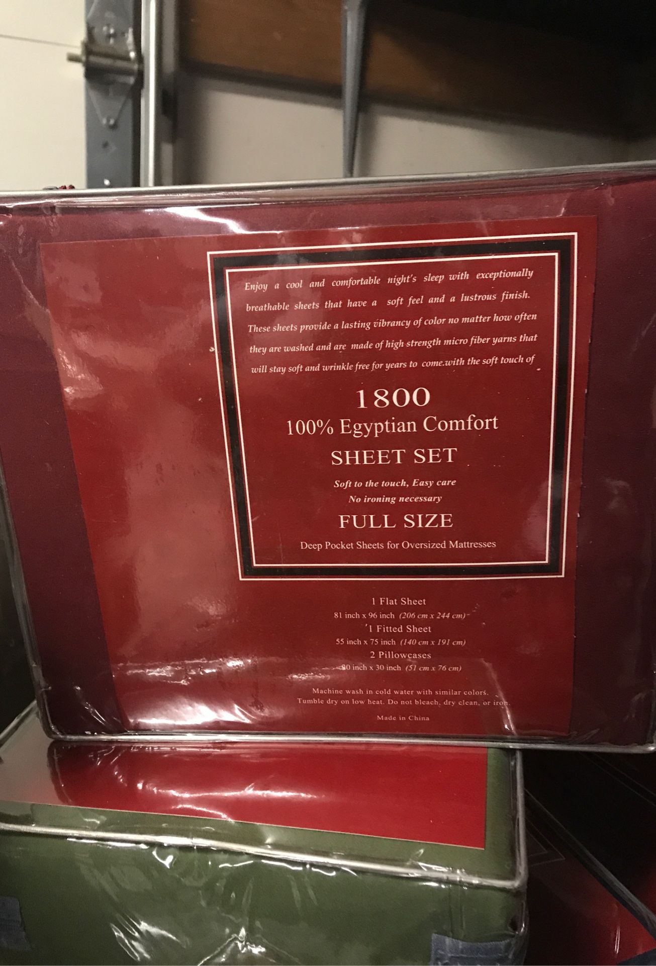 100% Egyptian Comfort bed sheet set