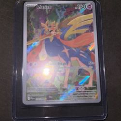 Pokemon Card Full Art Zacian 