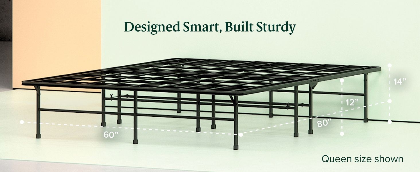 Zinus 14 inch Queen Mattress Foundation - Platform Bed Frame