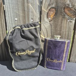 Crown Flask W/bag