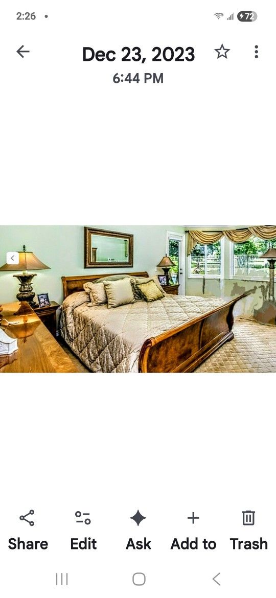 Thomasville King Bedroom Set