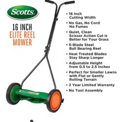 Scott’s 16in Manual Mower