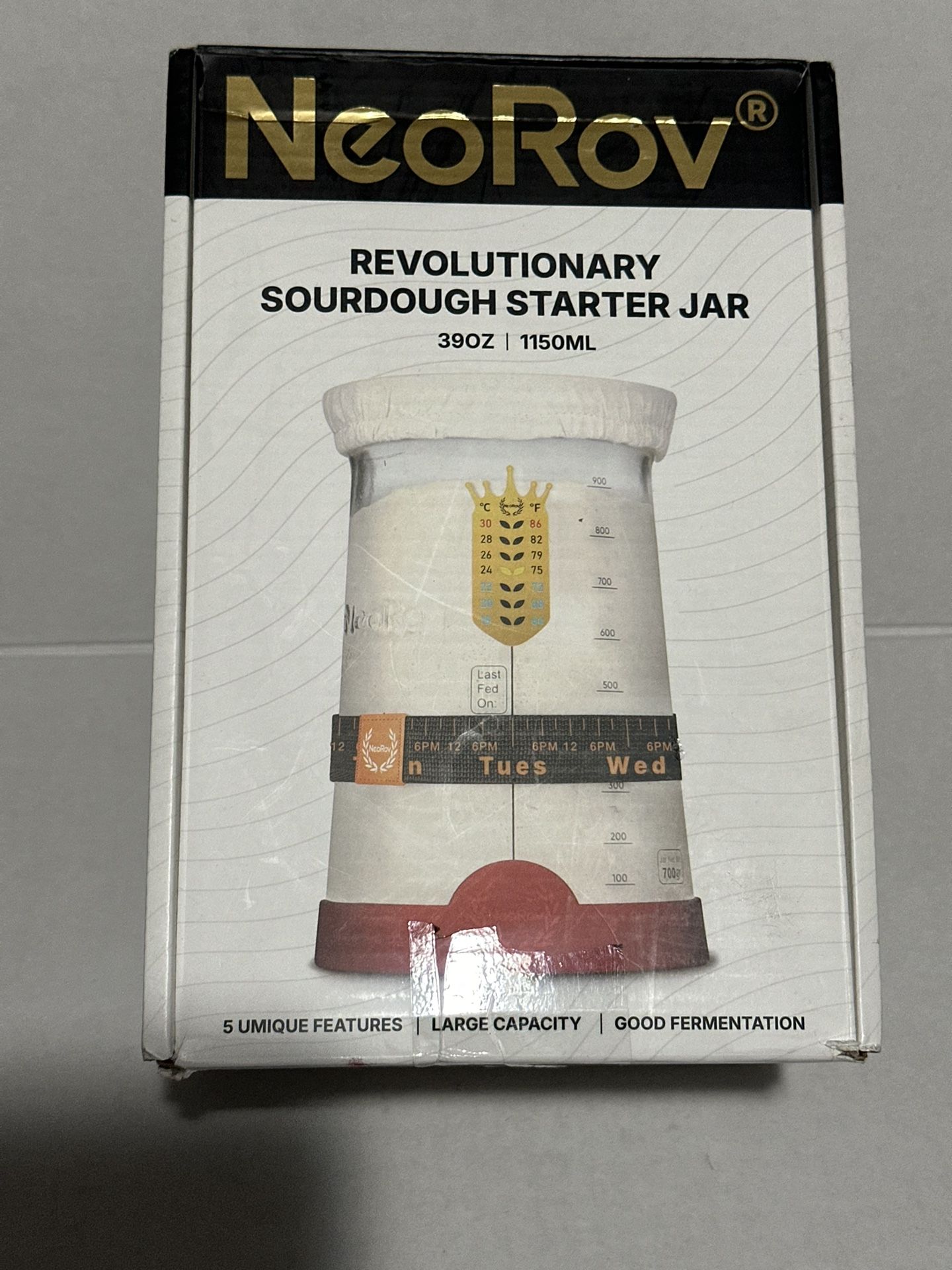 Revolutionary Sourdough Starter Jar