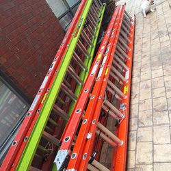 Ladder Escalera Roja De 28ft 