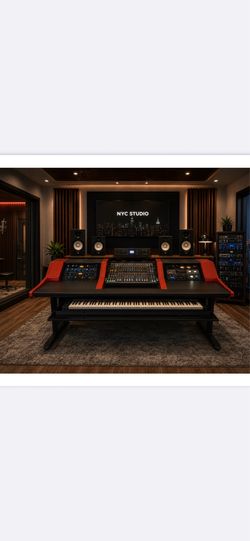 Custom recording studio desk/furniture
