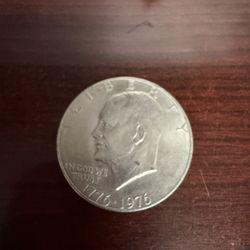 One Dollar Coin. United States Bicentennial.