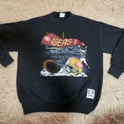 Vintage San Francisco 49ers Sweatshirt Made in USA NFL large...Rare 