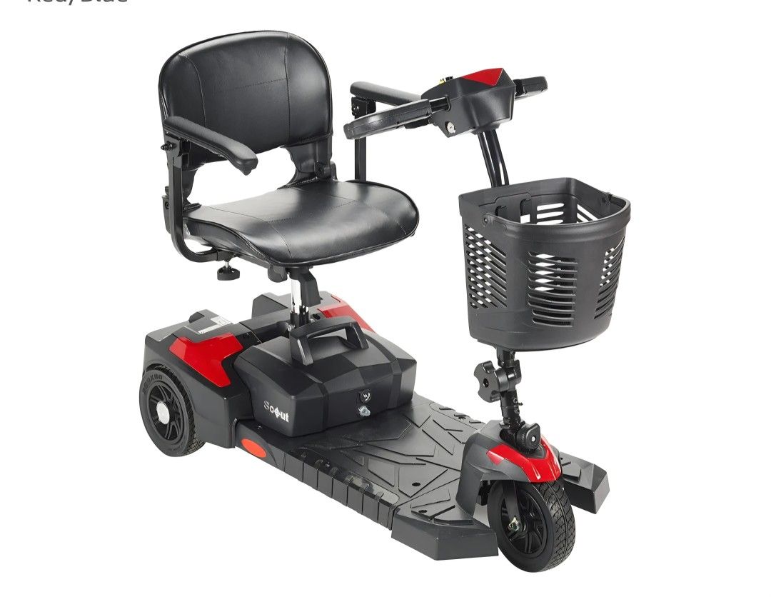 Spitfire Scout 3 Compact Travel Scooter, 3-wheel

