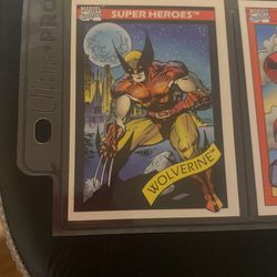 1990 Marvel Universe Wolverine Card #10