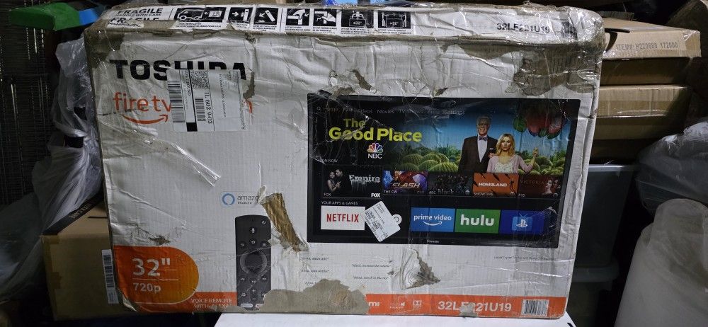 New Toshiba 32" Smart Tv