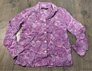Ralph Lauren Women’s Top Possibly PJ Top Size Small