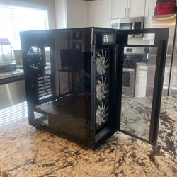 Phantex 480mm black CASE with 3 fans  (NOT A PC