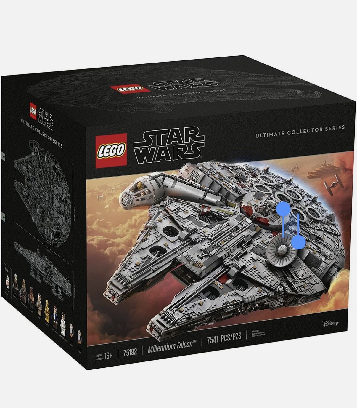 Millennium Falcon Lego Set 75192